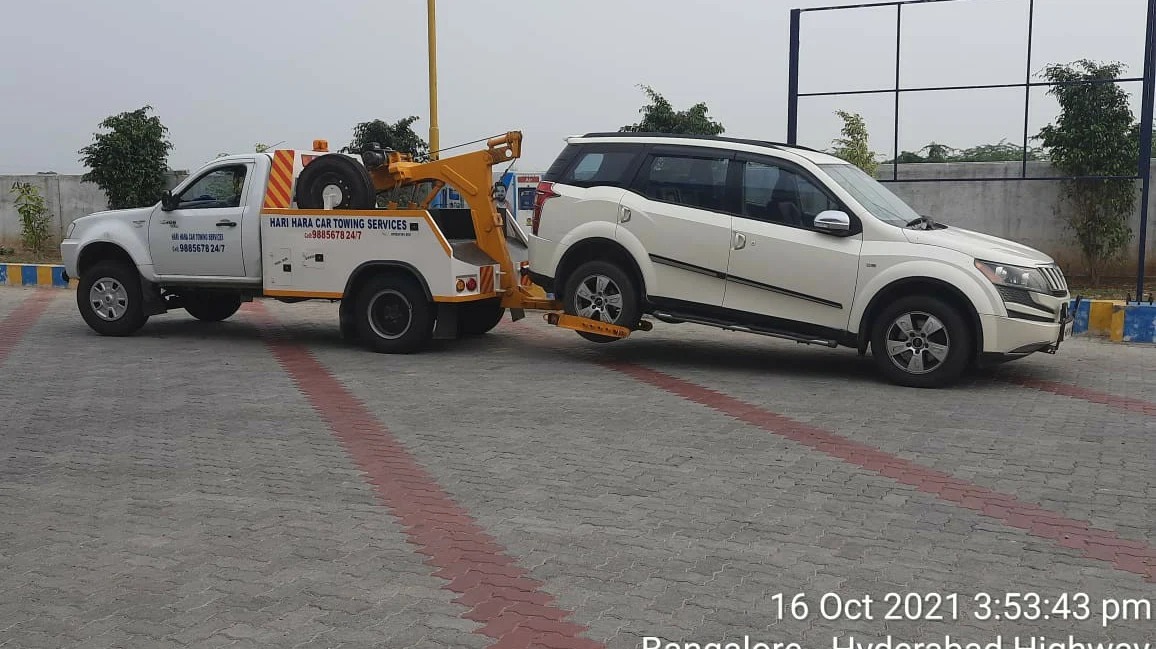 Aa Car Towing Services tow truck on the highway